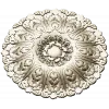 Imperial Acanthus Rosette - detailed 3D STL model for CNC