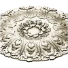 Imperial Acanthus Rosette - detailed 3D STL model for CNC