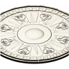 Auric Sun Rosette - STL ceiling rosette for CNC