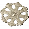 Ornate Six-Lobed Rosette - STL 3D Model for CNC
