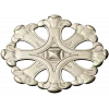 Ornate Six-Lobed Rosette - STL 3D Model for CNC