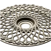 Interlace Sun Rosette - STL 3D model for CNC milling