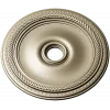 Rope-and-Bead Ceiling Rosette - STL 3D Model for CNC