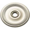 Rope-and-Bead Ceiling Rosette - STL 3D Model for CNC