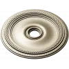 Rope-and-Bead Ceiling Rosette - STL 3D Model for CNC