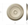 Imperial Rosette - STL 3D model for CNC carving