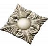 Acanthus Sun Rosette STL for CNC