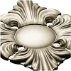 Acanthus Sun Rosette STL for CNC