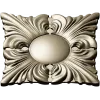 Acanthus Sun Rosette STL for CNC