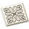Heartleaf Rosette - STL 3D model for CNC carving