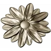 Floral Rosette STL for CNC - Daisy Medallion 3D Model