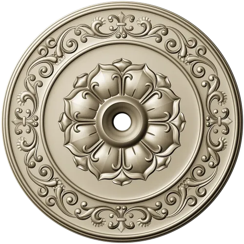 Regal Acanthus Rosette STL for CNC