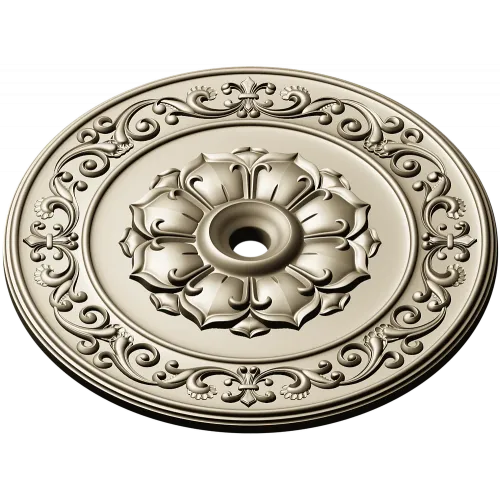 Regal Acanthus Rosette STL for CNC