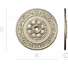 Regal Acanthus Rosette STL for CNC