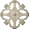 Florentine Rosette STL - decorative medallion 3D model for CNC