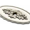 Oval Acanthus Rosette - STL 3D model for CNC milling
