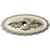 Oval Acanthus Rosette - STL 3D model for CNC milling