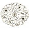 Aurelia Rosette - ornate round STL for CNC carving