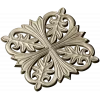 Aurelia Rosette - STL 3D model for CNC carving