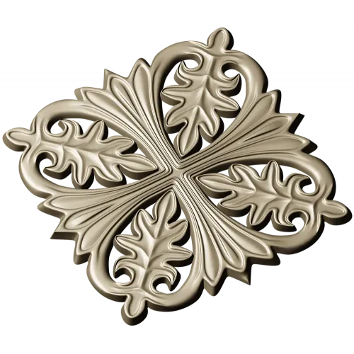 Aurelia Rosette - STL 3D model for CNC carving