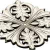 Aurelia Rosette - STL 3D model for CNC carving