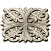Aurelia Rosette - STL 3D model for CNC carving