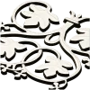 Vineleaf Rosette - STL 3D model for CNC