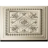 Classic Square Rosette - STL 3D model for CNC