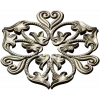 Regal Fleur Rosette - STL 3D model for CNC carving