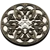 Ornamental Star Rosette STL 3D Model for CNC