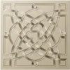 Square Celtic Rosette STL for CNC
