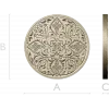 Arabesque Medallion STL 3D Model for CNC