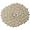 Floral Rosette Relief STL for CNC Router