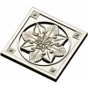 Starflower Rosette - STL 3D model for CNC
