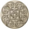 Celtic Knot Rosette STL 3D Model for CNC