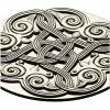 Celtic Knot Rosette STL 3D Model for CNC