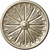 Sunburst Rosette - STL 3D model for CNC milling