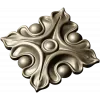 Acanthus Square Rosette STL for CNC Milling