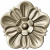 Floral Rosette Relief STL for CNC
