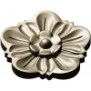 Floral Rosette Relief STL for CNC