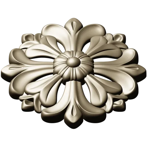 Розетка декоративная STL - 3D модель для ЧПУ резьбы по дереву