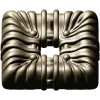 Draped Square Rosette - STL 3D model for CNC carving