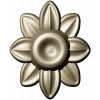 Floral Rosette STL 3D Model for CNC Carving