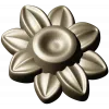 Floral Rosette STL 3D Model for CNC Carving