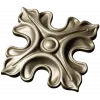 Acanthus Rosette STL for CNC - high-relief decorative 3D model