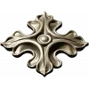 Acanthus Rosette STL for CNC - high-relief decorative 3D model