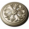 Florentine Bloom - round floral rosette STL for CNC carving