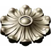 Floral Rosette STL 3D Model for CNC Routing - High-Relief Medallion