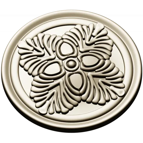 Florentine Quad Rosette - STL 3D model for CNC
