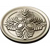 Florentine Quad Rosette - STL 3D model for CNC